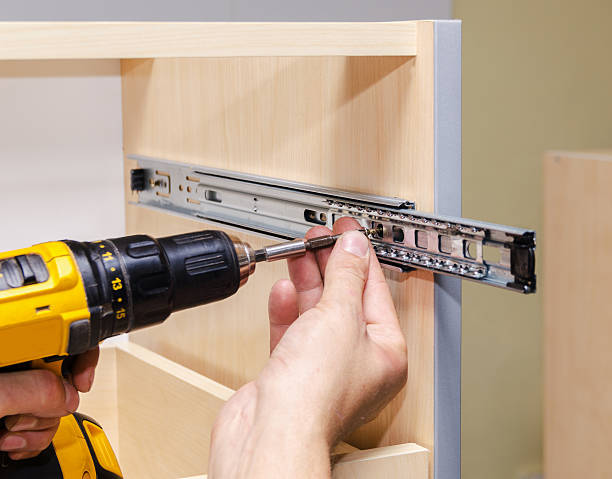 Furniture hardware installation